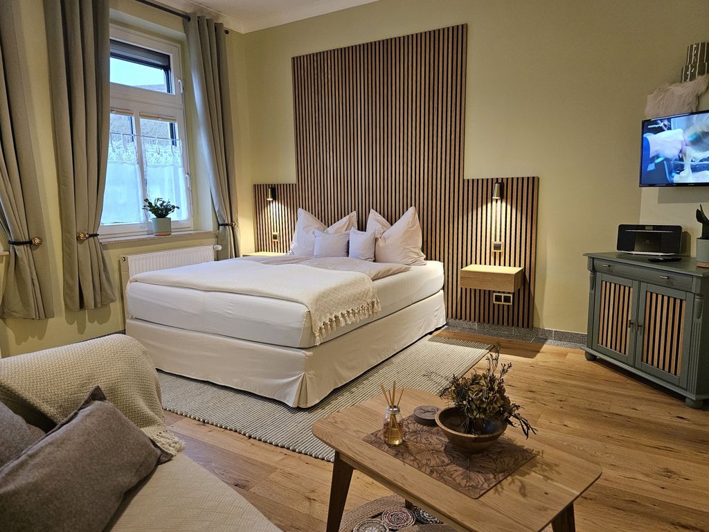 Auszeit in der Ferienwohnung „Seepferdchen“ am SchilfMeerhof