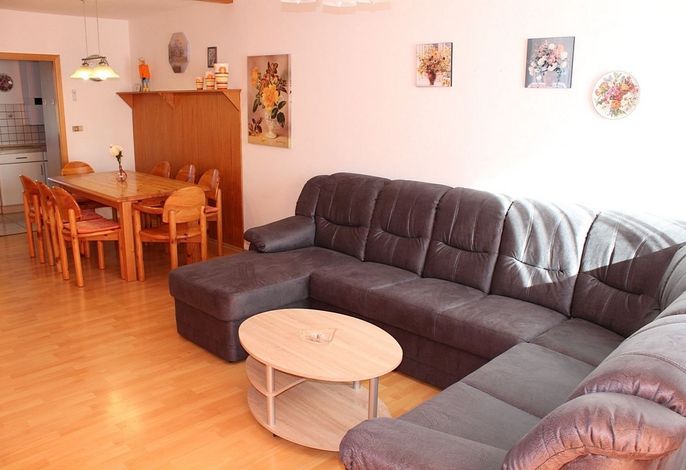 Ferienhaus Nr. 74, Kategorie Komfort L m. Sauna, behindertenfreundlich, Feriendorf Hochbergle, Allgäu – Foto 3