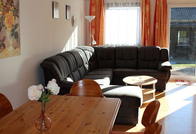 Ferienhaus Nr. 74, Kategorie Komfort L m. Sauna, behindertenfreundlich, Feriendorf Hochbergle, Allgäu