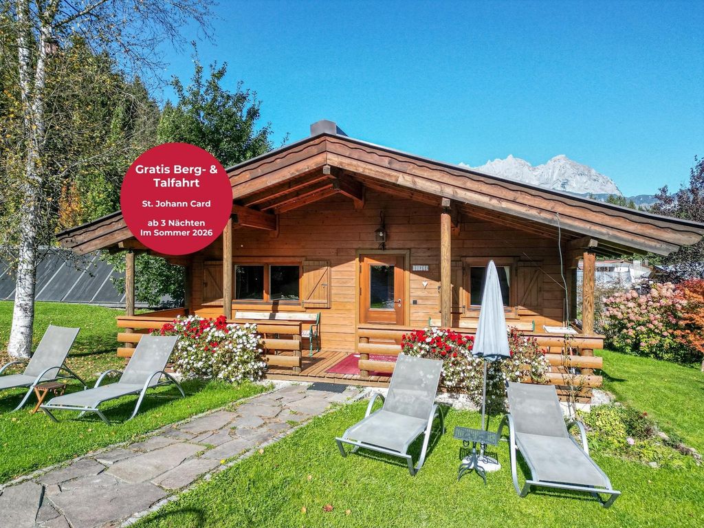 Chalet / Apartment mit Gartenblick im Gartenhotel Rosenhof bei Kitzbühel