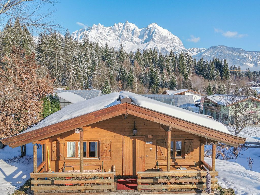 Chalet / Apartment mit Gartenblick im Gartenhotel Rosenhof bei Kitzbühel