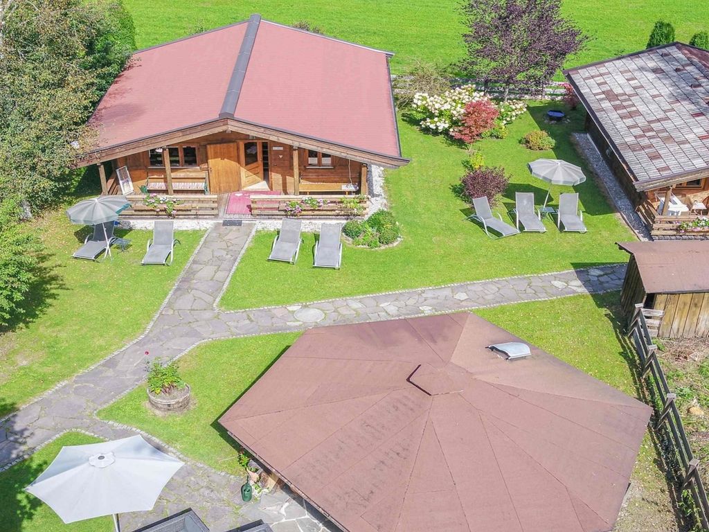 Chalet / Apartment mit Gartenblick im Gartenhotel Rosenhof bei Kitzbühel