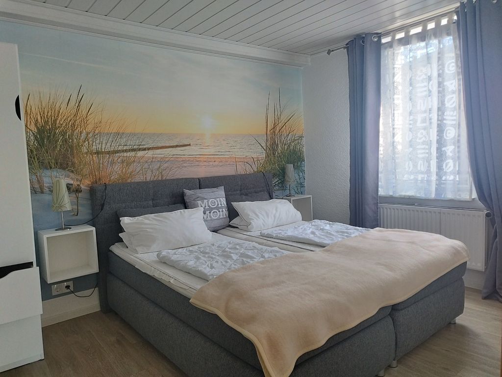 Fewo Nr.1 m. Süd- Balkon, Box-Bett