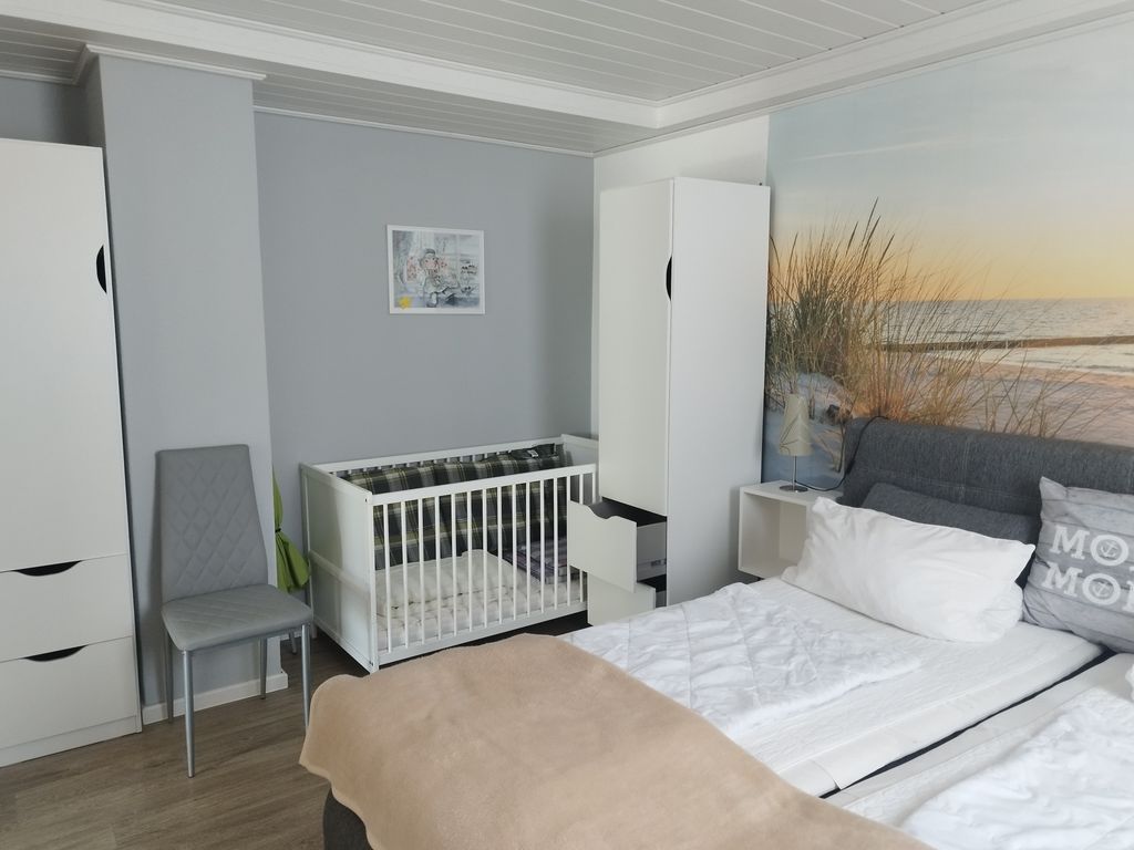 Fewo Nr.1 m. Süd- Balkon, Box-Bett