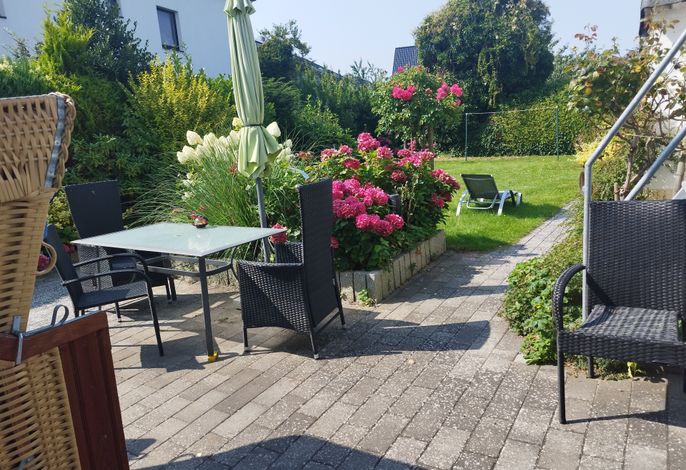FeWo"Am Deich", Box -Bett, Terrasse, eign                                        . Garten. 70m zum Strand, Fahrradgarage – Foto 1