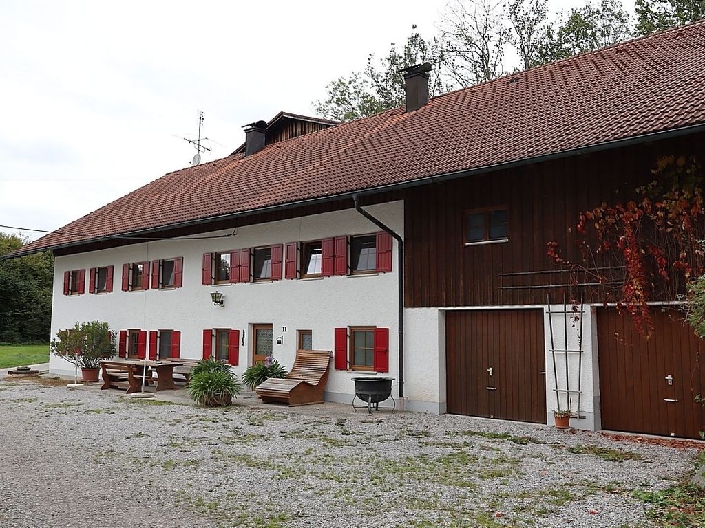 Ferienhaus, Bauernhof mit Angel- und Badesee, Roßhaupten, Allgäu