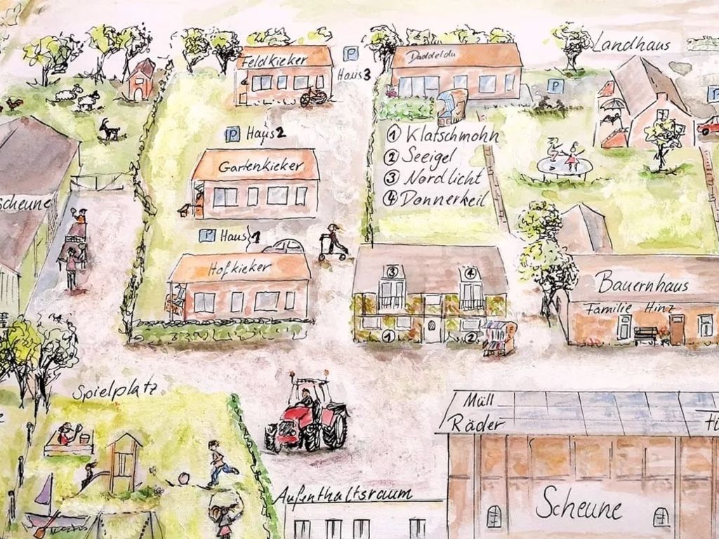 "Ferienhof Hinz" - Seeigel EG