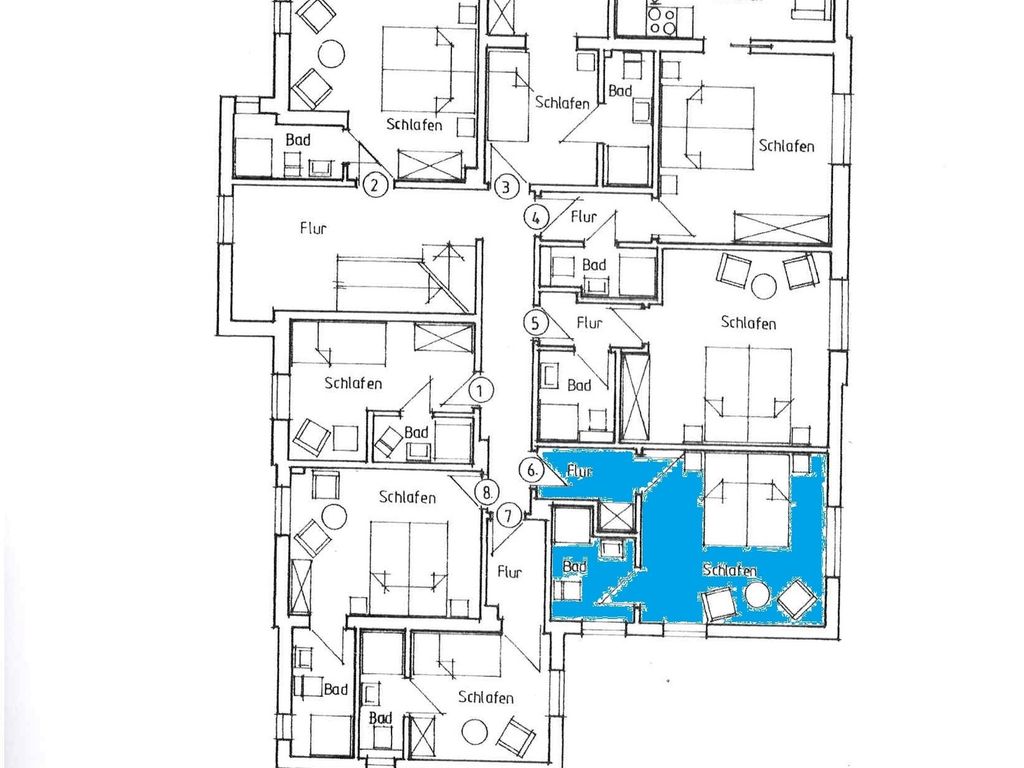 Pension Hilligenlei Zi 06 DZ