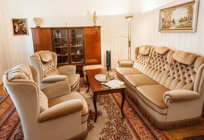 Ferienhaus  mit großem Garten für Paare, Familien mit & ohne Hund