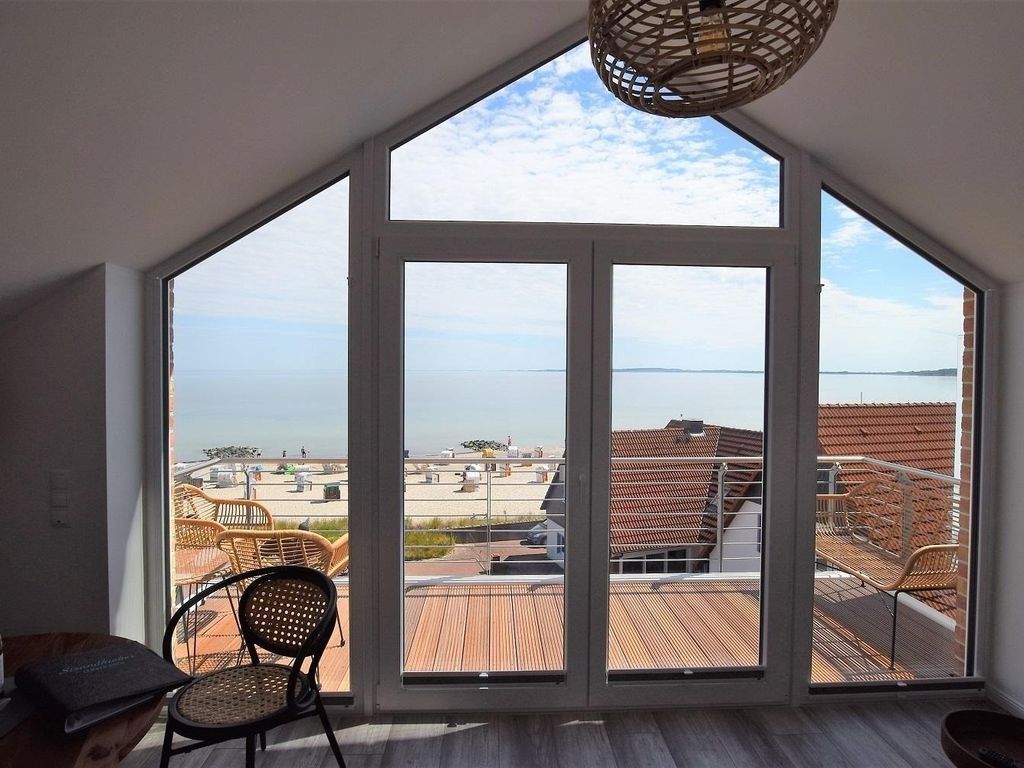 Meeresblick " Strandkieker " Haus 3, WE 45