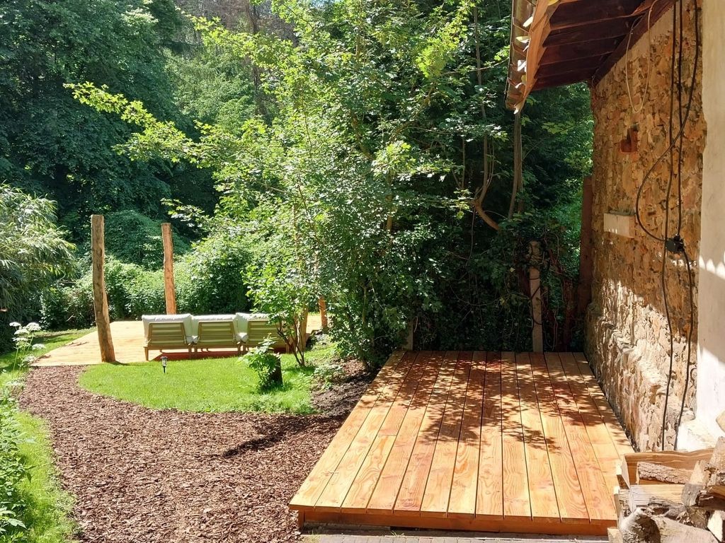 Bachgeflüster  2,5 Zimmer mit Offline- Terrasse und Grillplatz