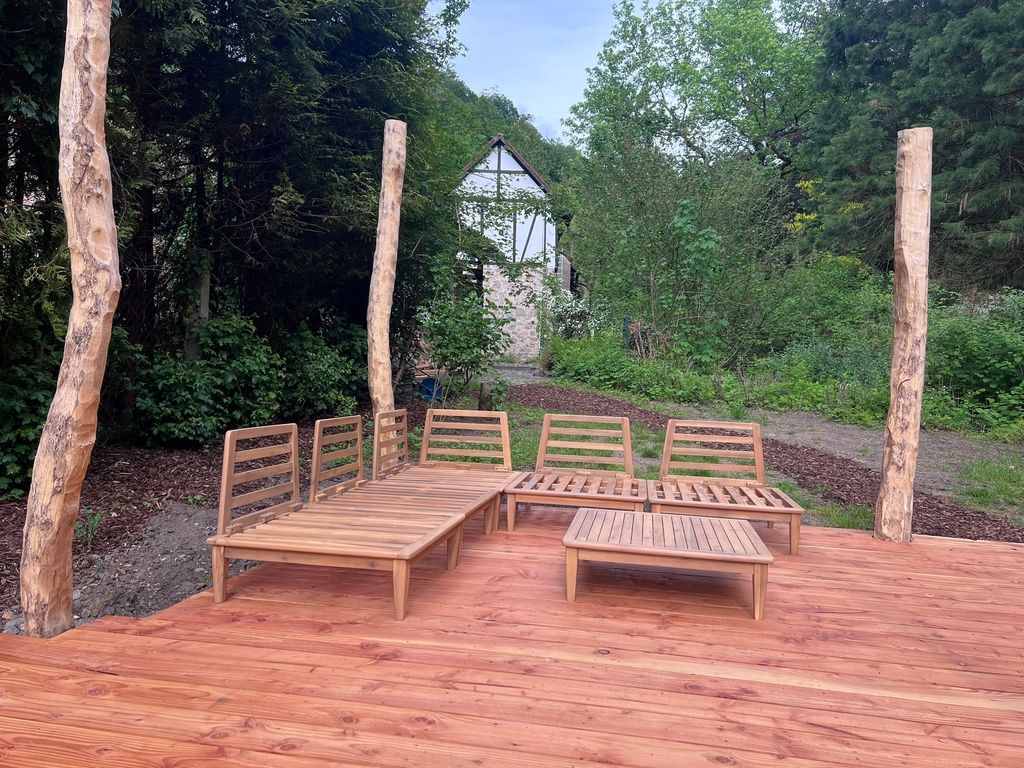 Bachgeflüster  2,5 Zimmer mit Offline- Terrasse und Grillplatz