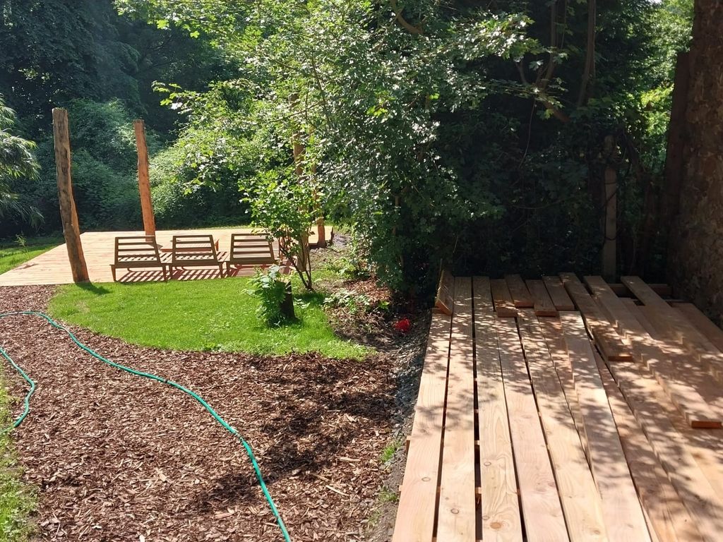 Bachgeflüster  2,5 Zimmer mit Offline- Terrasse und Grillplatz