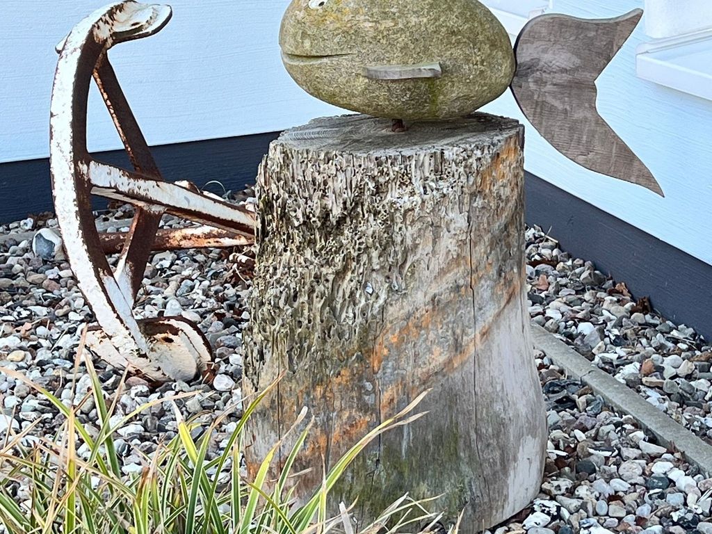Hart am Wind · Kamin · Terrasse · WLAN · 300 m zum Strand