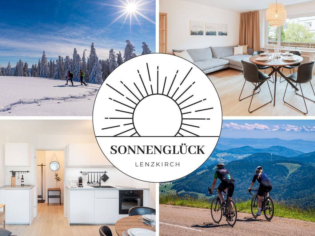 Ferienwohnung Sonnenglück mit großzügigem Südbalkon