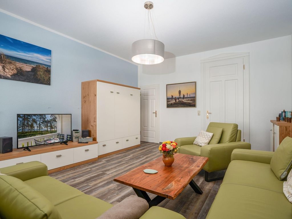 Küstenkind Binz | Villa Strandidyll Fewo 4 – 75m² Meerblick & 2 Balkone