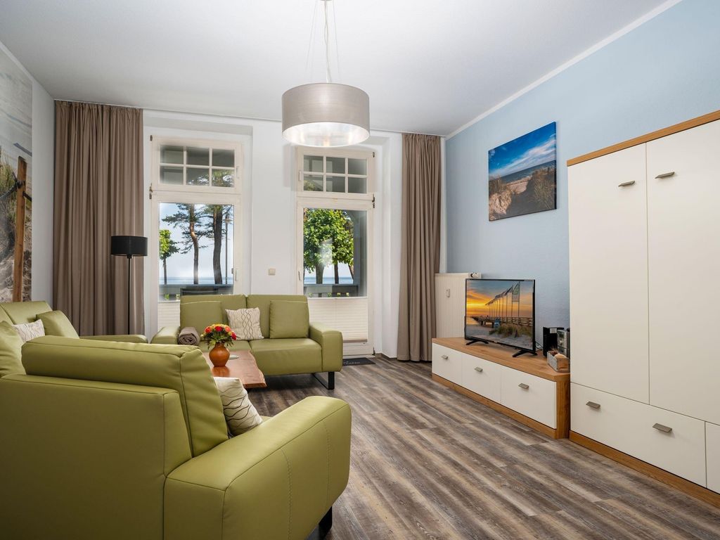Küstenkind Binz | Villa Strandidyll Fewo 4 – 75m² Meerblick & 2 Balkone