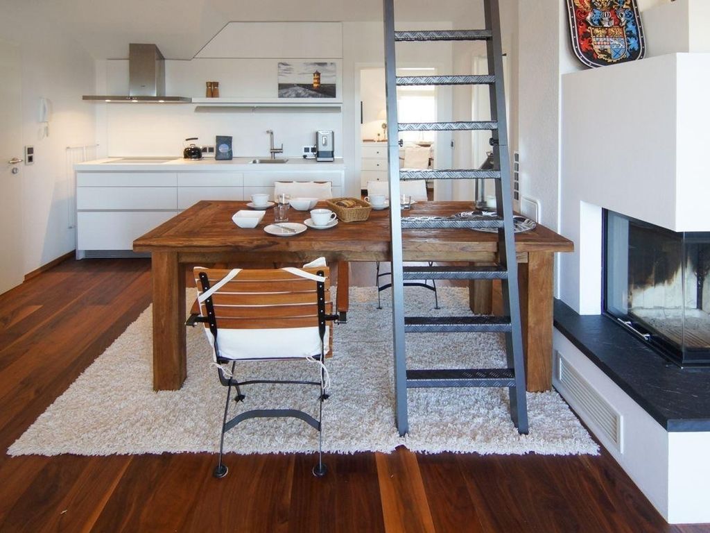 Norddeich Loft - Wohnung mit Kamin