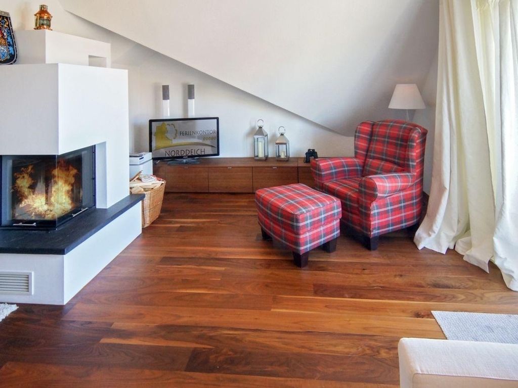 Norddeich Loft - Wohnung mit Kamin