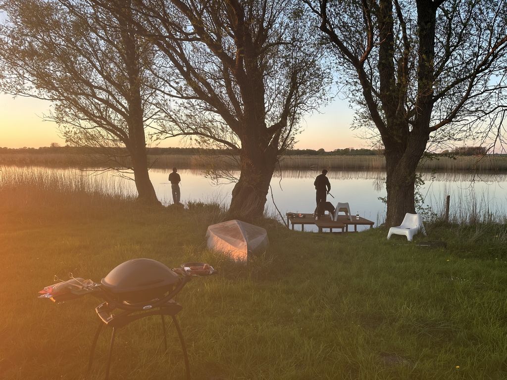 Reetdachhaus direkt am Wasser