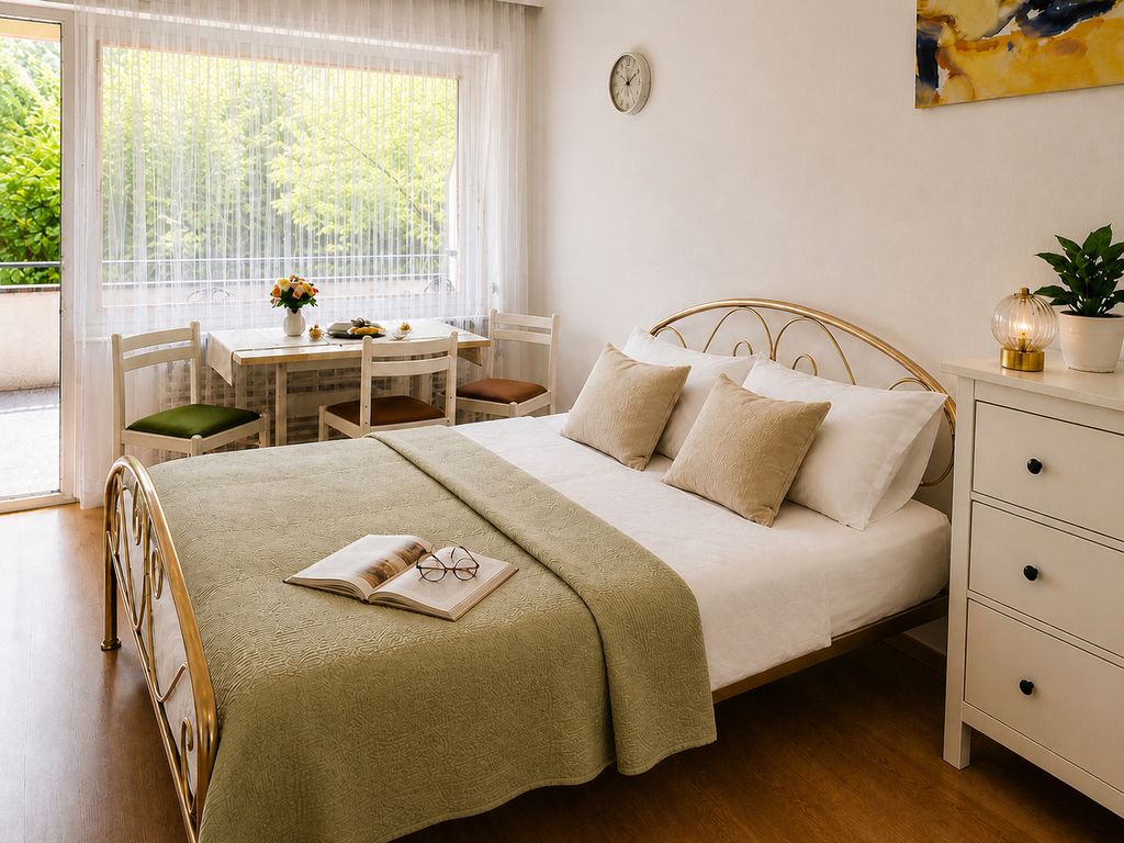 Gemütliche Ferienwohnung mit Garten und Balkon