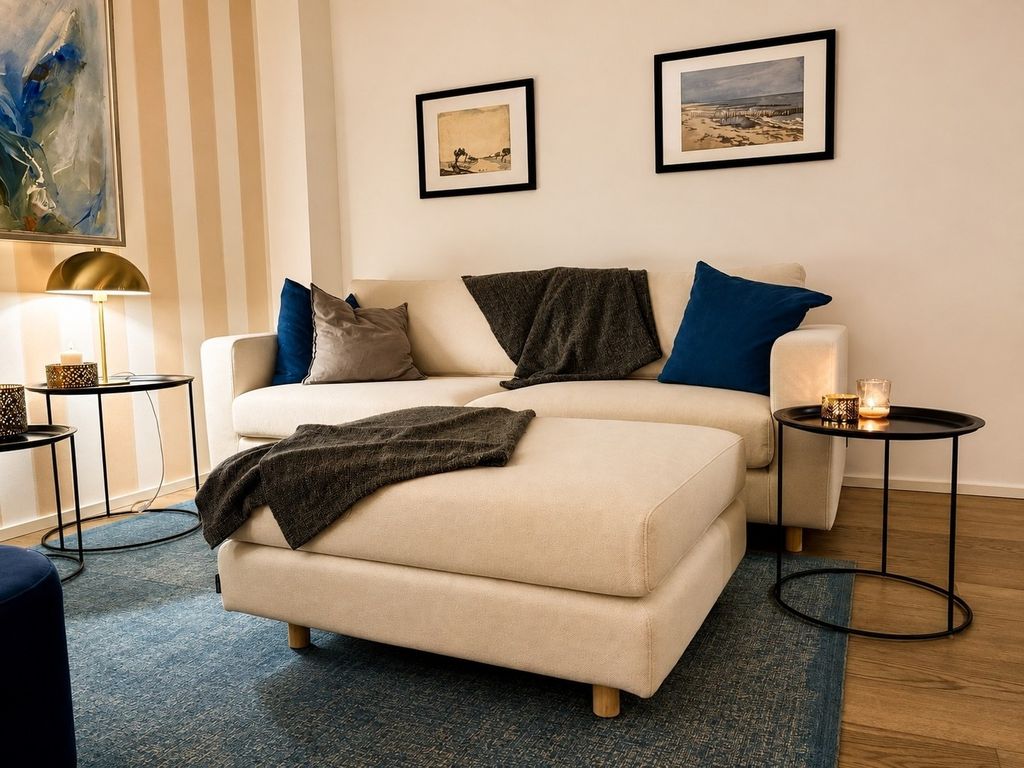 Ferienwohnung "JungfernEcke" mit Sauna, Hafenspitze Quartier