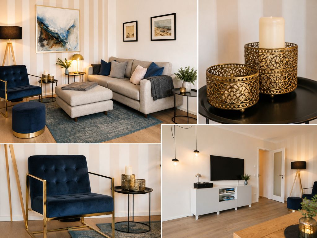 Ferienwohnung "JungfernEcke" mit Sauna, Hafenspitze Quartier