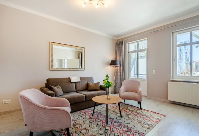 Villa Iduna / Ferienwohnung No. 11 - 1. OG mit Balkon nach Osten
