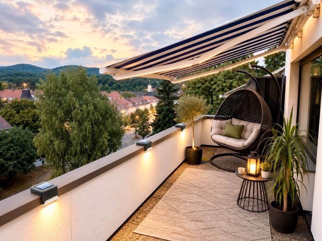 Das kleine Penthouse mit Kamin