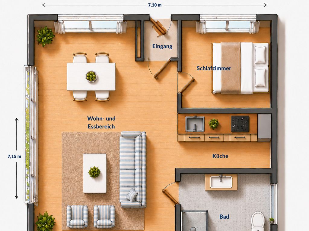 Ferienwohnung im Haus Magnussen