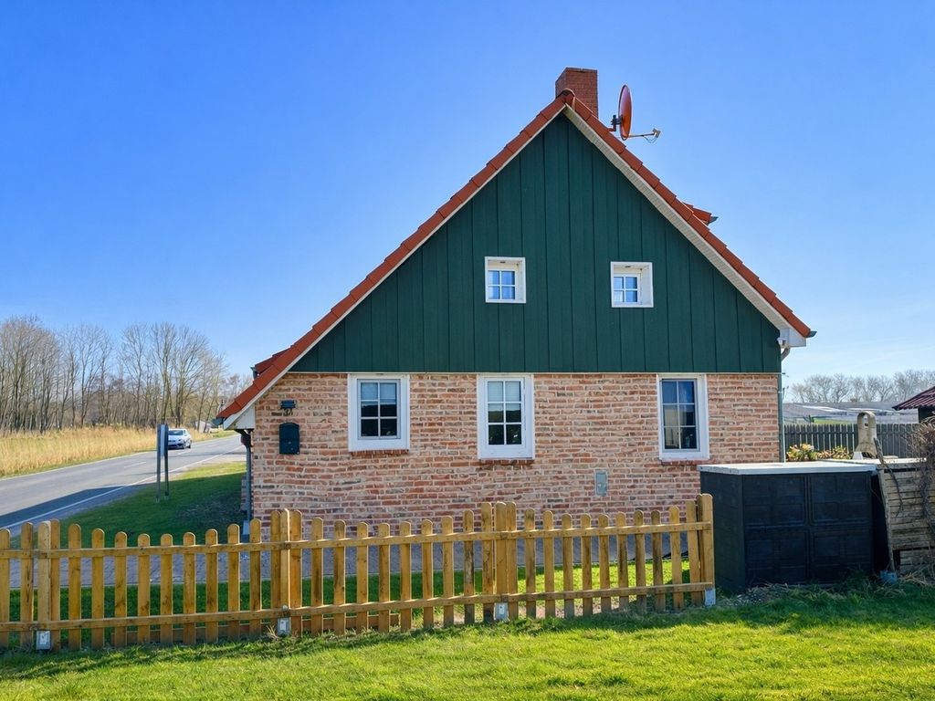 Huus an`t Diek, Maisonette Wohnung in Deichnähe, Nähe Norddeich