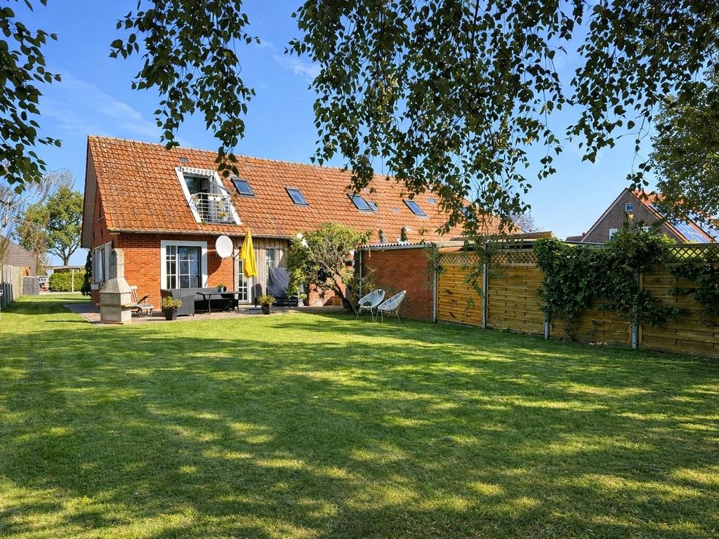 Huus an`t Kornfeld, Erdgeschoss mit Garten