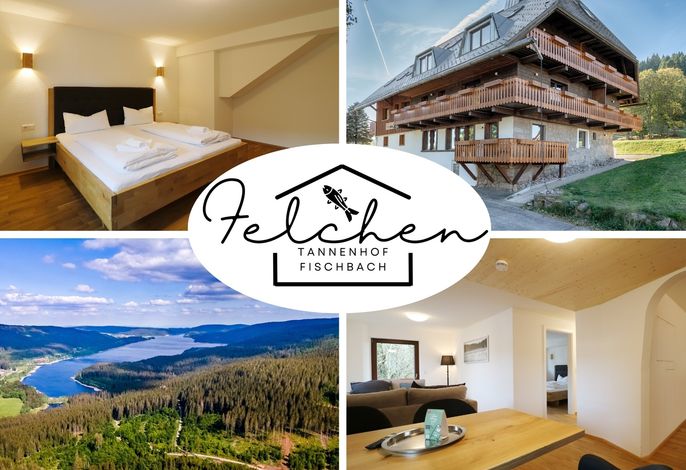 Tannenhof Fischbach - Fewo 1 "Felchen" - Schluchsee, 2 Schlafzimmer