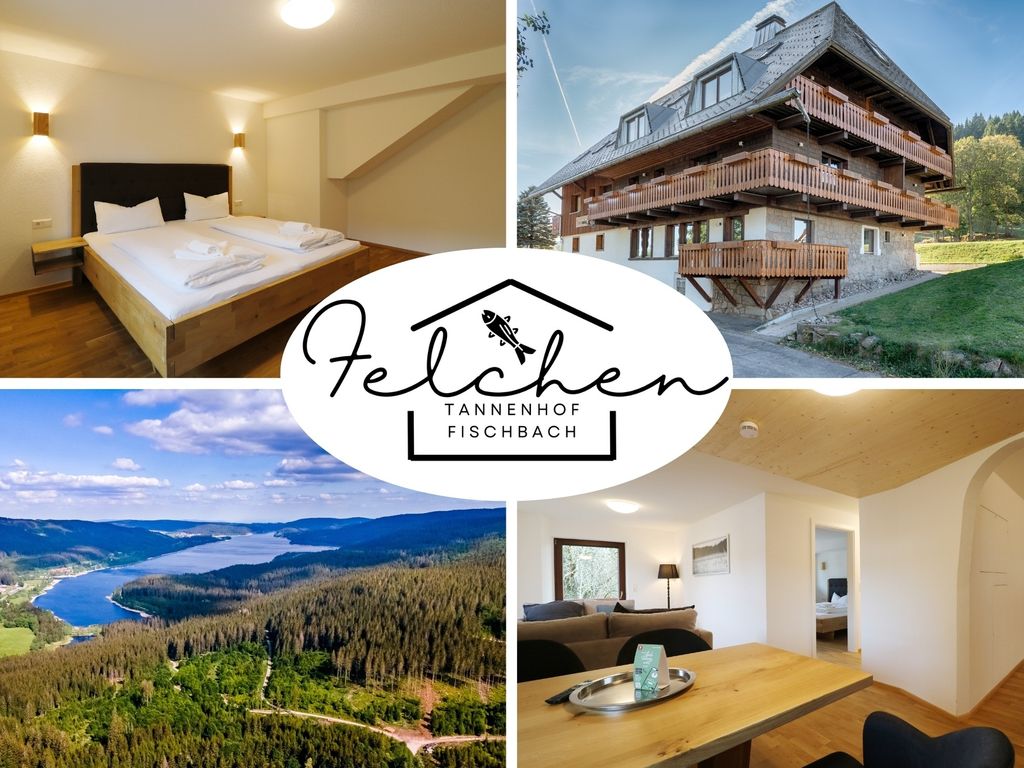 Tannenhof Fischbach - Fewo 1 "Felchen" - Schluchsee, 2 Schlafzimmer
