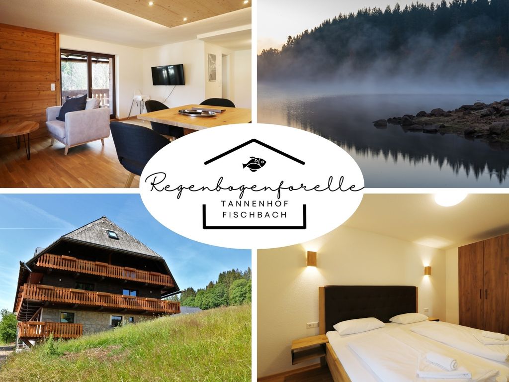 Tannenhof Fischbach - Fewo 2 "Regenbogenforelle" - Schluchsee, 1 Schlafzimmer