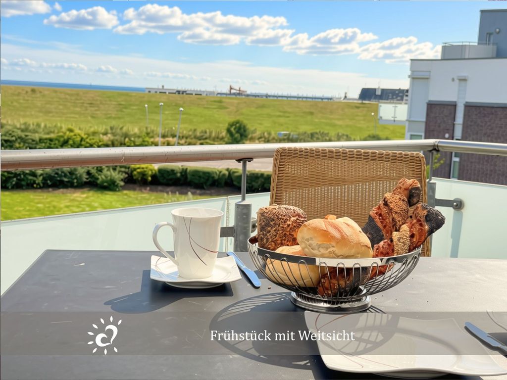 Ferienwohnung de Lark Penthouse mit Nordseeblick