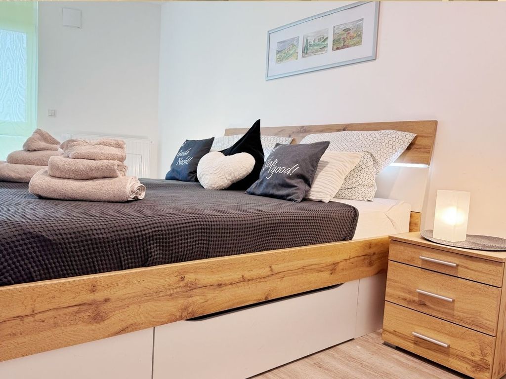 Ferienwohnung de Twargbutt Nordseeluft vom Balkon aus schnuppern