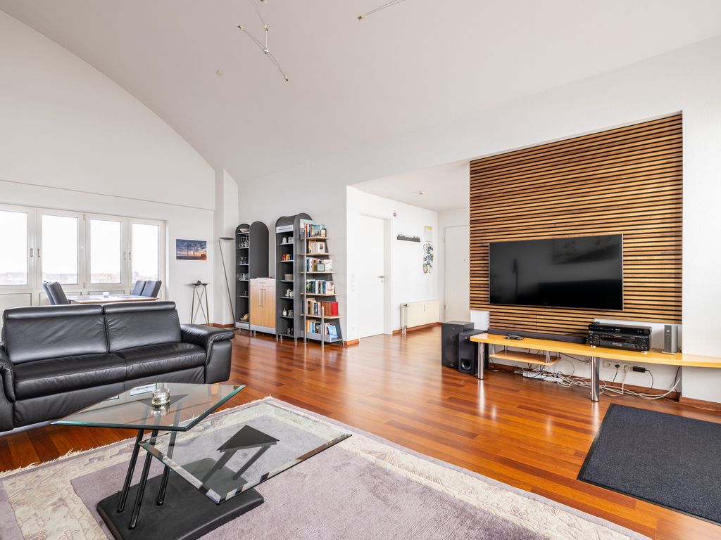 Exklusives Penthouse am Südstrand mit Dachterrasse & Meerblick | Wohnung 37