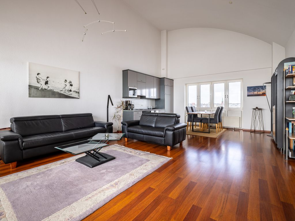 Exklusives Penthouse am Südstrand mit Dachterrasse & Meerblick | Wohnung 37