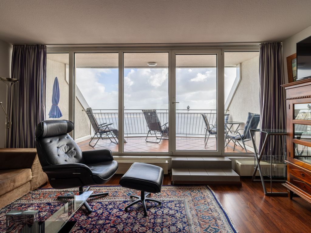 Exklusive Ferienwohnung am Südstrand mit Panoramabalkon & Meerblick | Wohnung 92