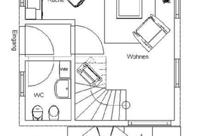 Photo Premium-Ferienhaus im Maisonetten-Stil in DAMP 8