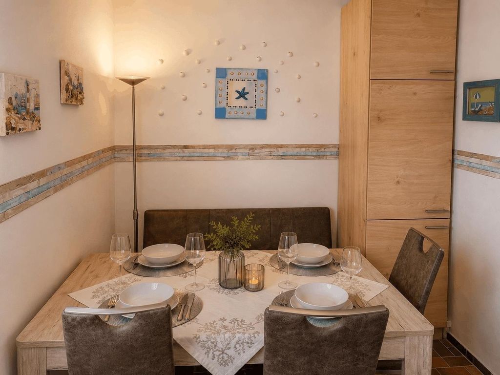 Risel-Ferienhaus im Huus Godewind mit Sauna und Kamin