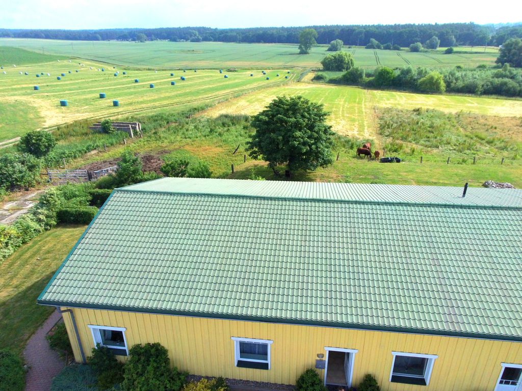 Ferienwohnung Weideblick auf dem Bauernhof am Schweriner See