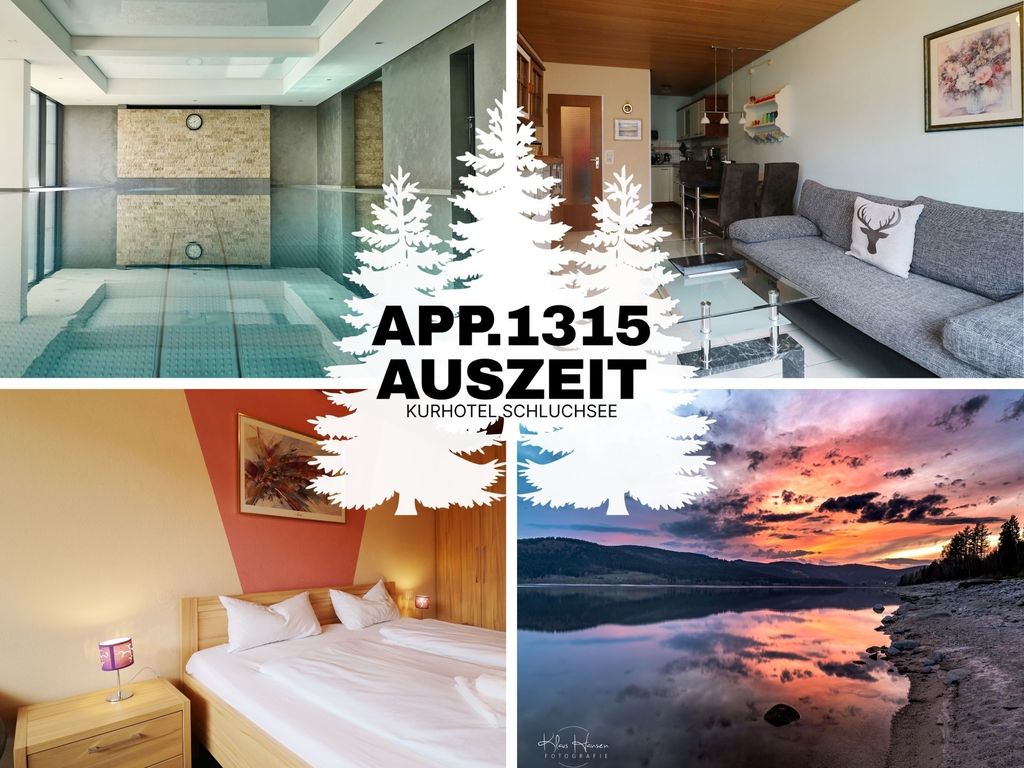App. 1315 - "Auszeit" Kurhotel Schluchsee - mit Hallenbad, Schluchsee