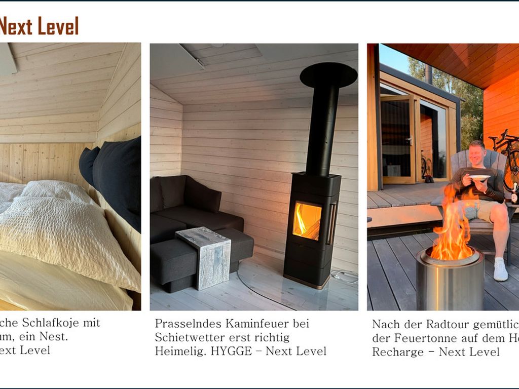 (102) Tiny House in erster Reihe – mit Kamin & Blick ins Grüne