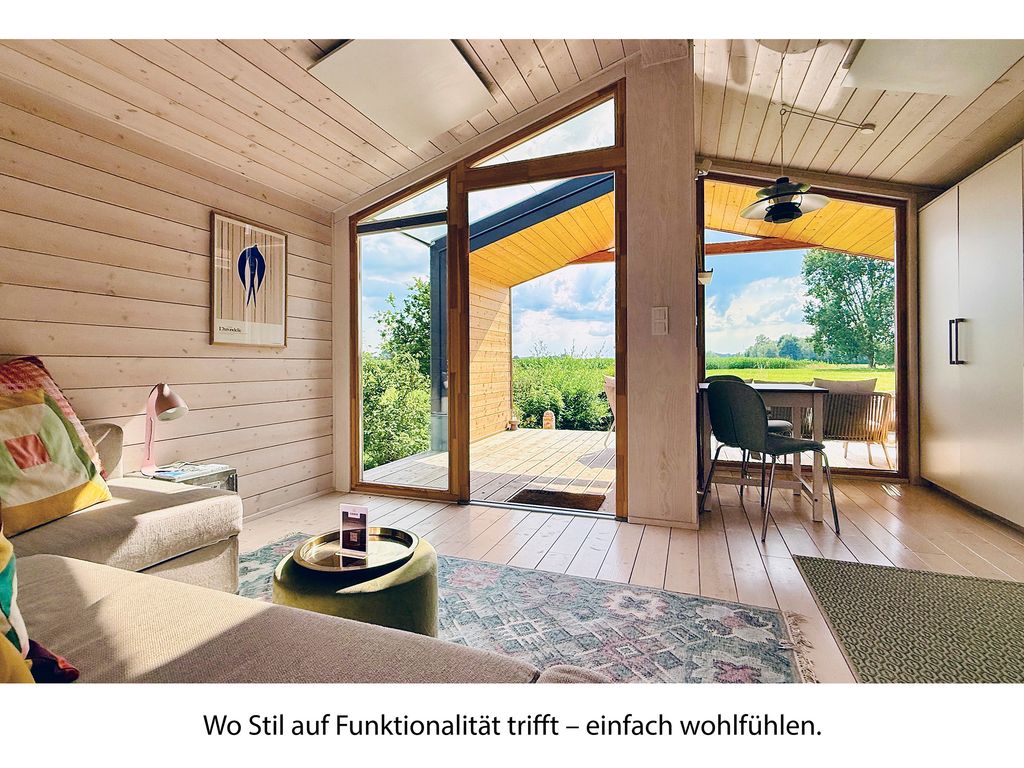 (110)  Tiny House mit traumhaftem Blick über die Wiese