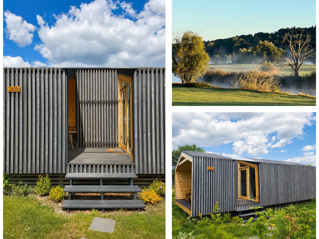 (308) Modernes Tiny House mit Naturblick