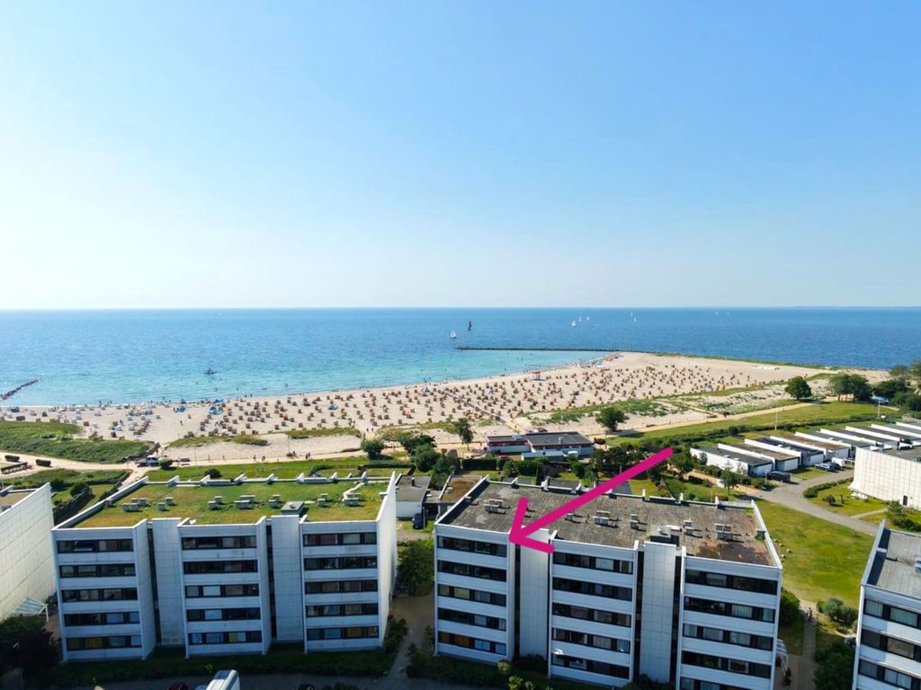 Apt. Marina408 - Hafenrundblick & direkt am Strand