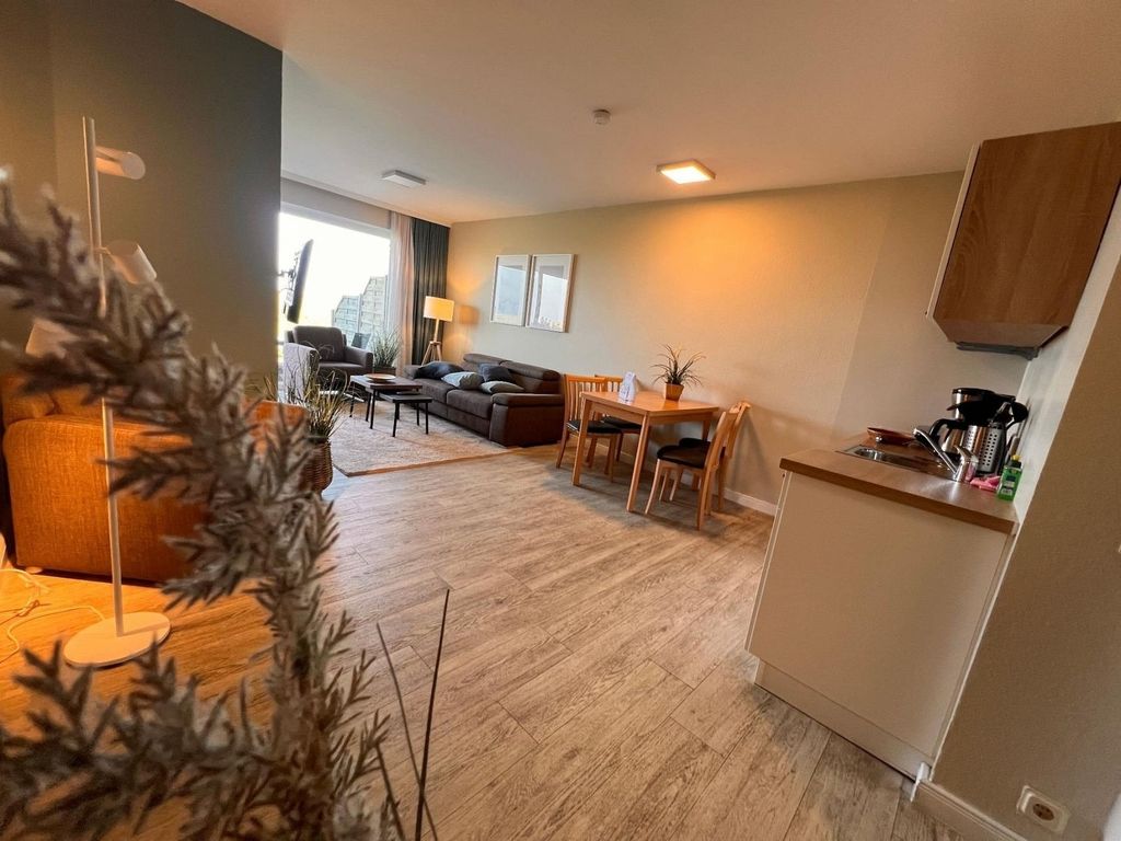 Ferienwohnung  NW 24  Terasse mit Meerblick