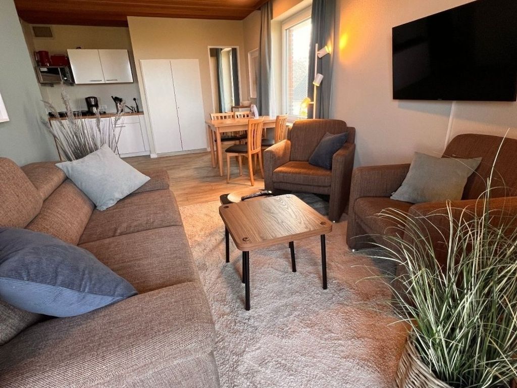 Ferienwohnung  NW 26 Terrasse mit Meerblick